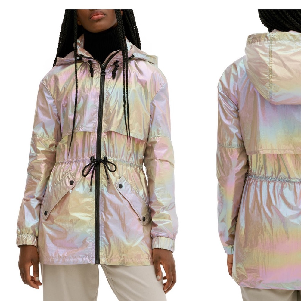 Noize Tanzanite Matilda Hooded Windbreaker Jacket